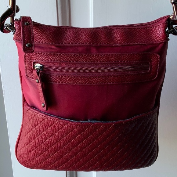 Sandra Roberts Handbags - Sondra Roberts Red Crossbody